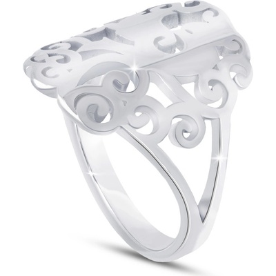 Biju Dámský prsten z chirurgické oceli s motivem stromu života 4000363