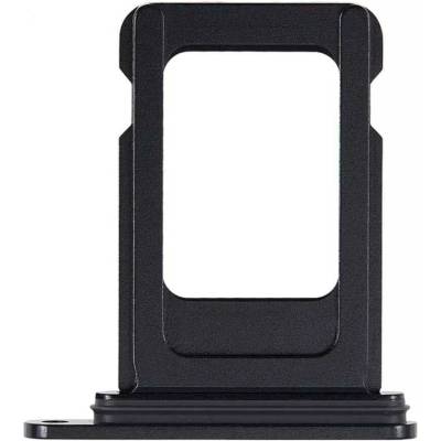 Šuplík SIM iPhone 15, 15 Plus Single SIM black