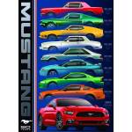 EUROGRAPHICS - Puzzle Ford Mustang 50th Anniversary - 1 000 piese