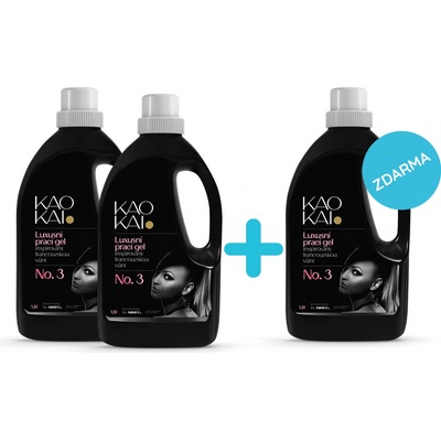 Kao Kai Prací gel z Marseillského mýdla No.3 3 x 1,5 l