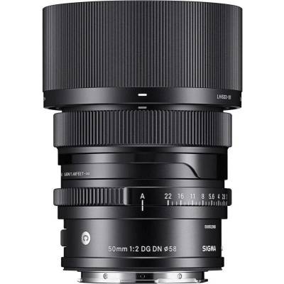 SIGMA 50 mm f/2 DG Contemporary pre L-mount čierny