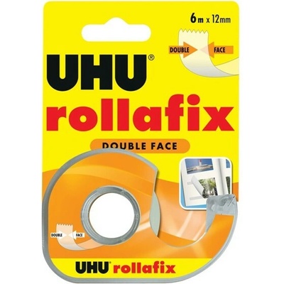 Uhu RollaFix Obojstranná lepiaca páska 6 m x 12 mm