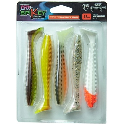 Fox Rage Spikey Shad Mixed Color Pack 12cm 5ks