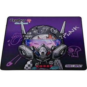 A4Tech Подложка за мишка A4Tech Bloody BP-45W Cypher Ghost, гейминг, разноцветна, 450 x 400 x 5 mm (BP-45W)