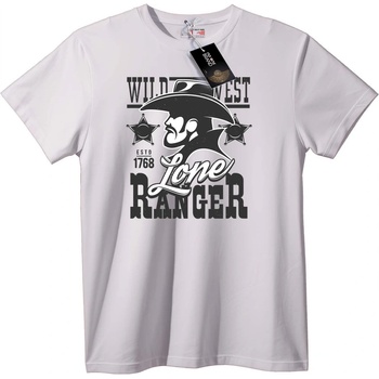 NOONEBRAND Тениска Самотния rangers - S, Black