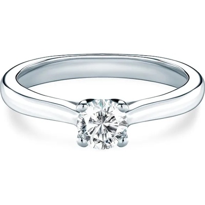 SAVICKI Годежен пръстен Solitaire: платина. диамант