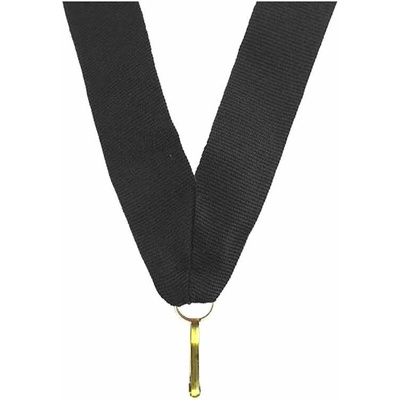 Stuha na medailu 11 mm black