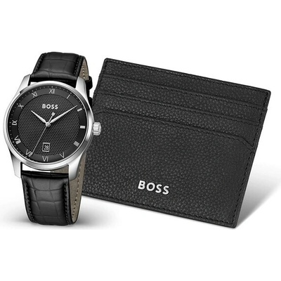 Hugo Boss + puzdro na karty Principle A 1570190