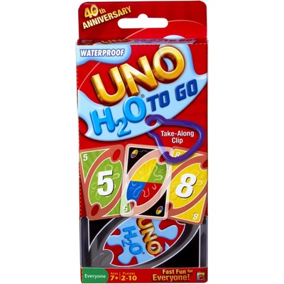 Mattel Карти за игра UNO - H2O to Go (P1703)