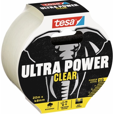 tesa Lepicí páska Ultra Power Clear 20 m x 48 mm – Sleviste.cz