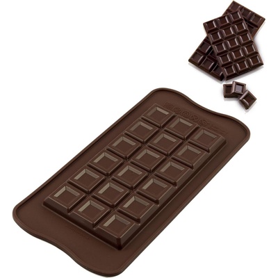 Silikomart Форма за шоколад Scg37 Tablette Choco Bar силиконова (22.137.77.0065)