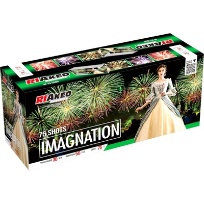 Klasek pyrotechnics kompaktný ohňostroj imagnation 75 ran 30 mm