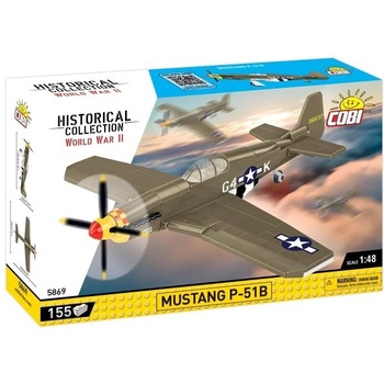 COBI II WW Mustang P-51B, 1: 48, 158 к