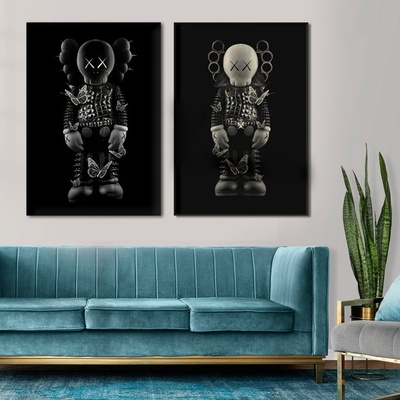 Decono Картини Kaws Black