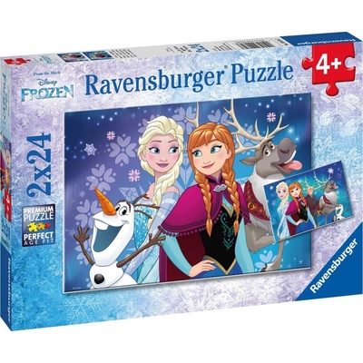 Ravensburger Disney Ľadové kráľovstvo 2 x 24 dielov