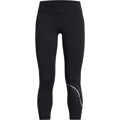 Under Armour dievčenské legíny MOTION BRANDED ANKLE čierna biela