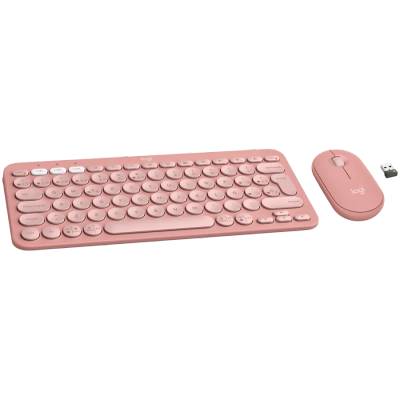 Pebble 2 Bluetooth Keyboard Combo - TONAL ROSE - US INT'L