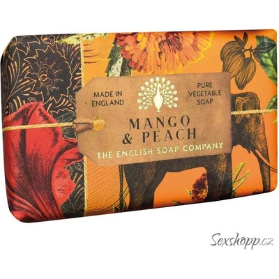 English Soap Company tuhé mýdlo Mango & Broskev 190 g