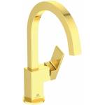 Ideal Standard Смесител за мивка Ideal Standard Atelier Extra, въртящ се чучур, матово злато (BD505A2)