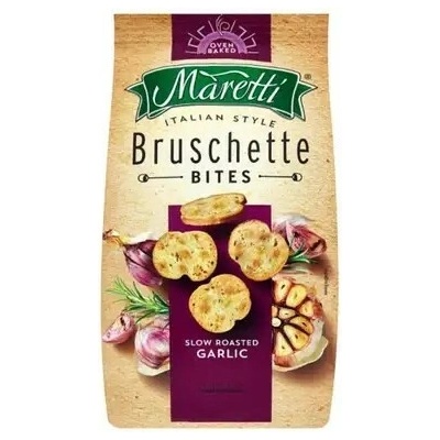 Maretti Bruschette pečené sucháre Pečený cesnak 140 g