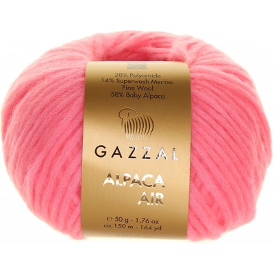 Gazzal Alpaca Air 85 zářivě růžová