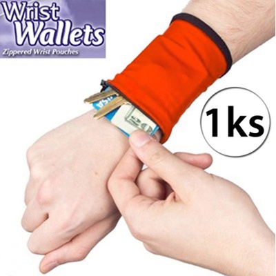 Wrist No. 6675 peňaženka na zápästie oranžová