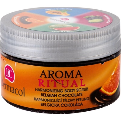 Dermacol Aroma Ritual harmonizujúci telový peeling Belgická čokoláda 200 g