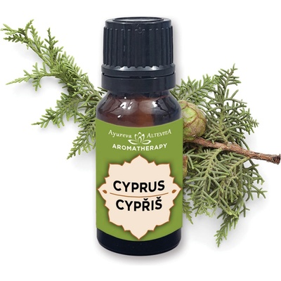 Altevita 100% esenciálny olej Cypress Cyprus 10 ml