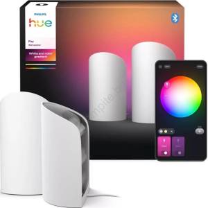 Philips - комплект от 2 димируеми LED RGBW осветителни тела Hue PLAY Wall Washer LED/20W/230V 2000-6500K бели (P6871)