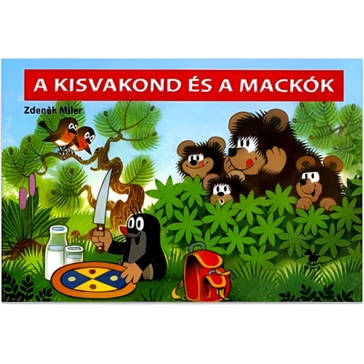 A kisvakond és a mackók lapozó