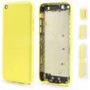 Náhradní kryty na mobilní telefony Kryt Apple iPhone 5C Zadní žlutý