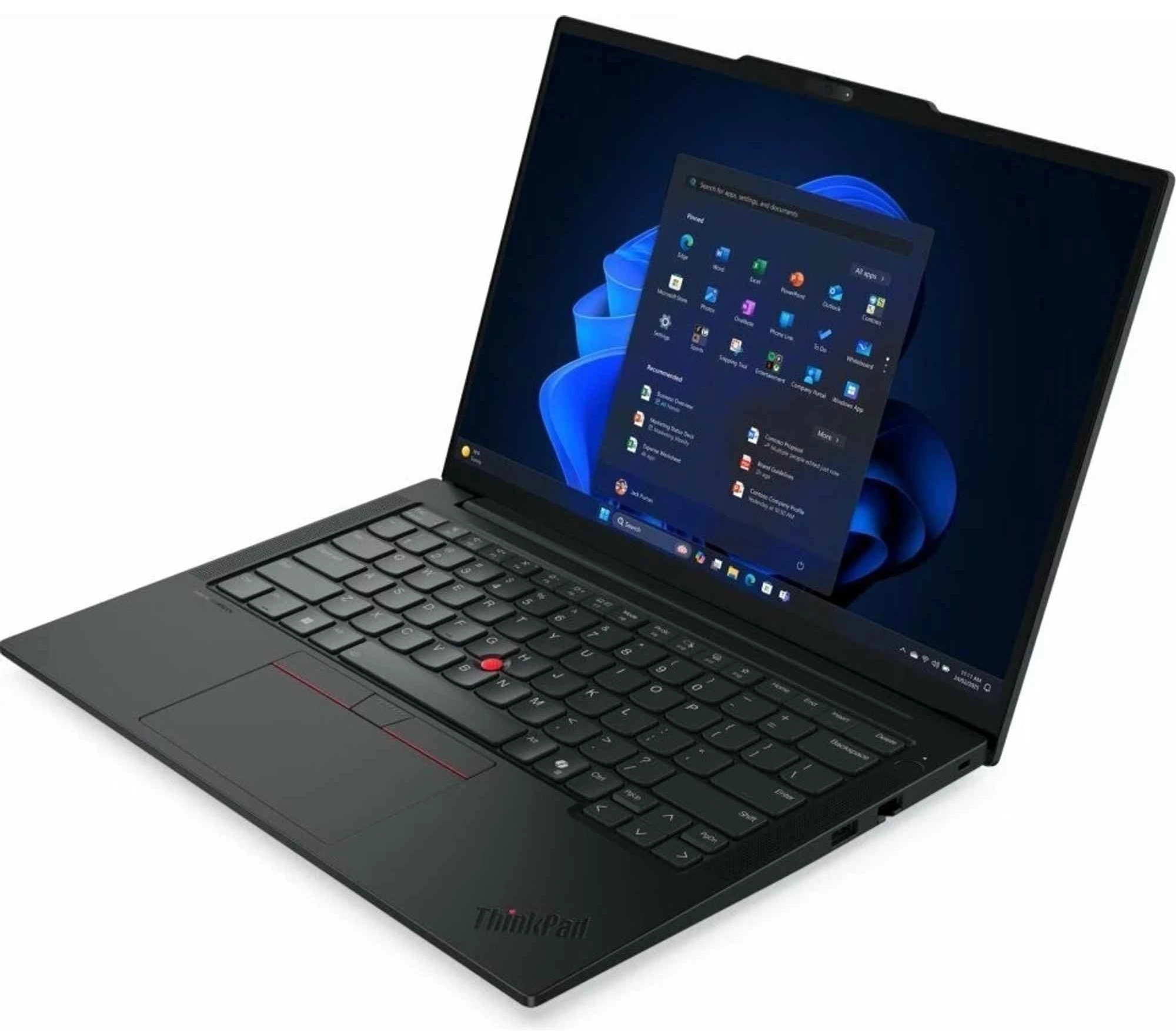 Odolný notebook Lenovo ThinkPad v černé barvě