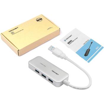 Image 1 of TeckNet HU05 USB 3.0 HUB - USB хъб с 4 USB 3.0 порта (сребрист)