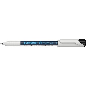 Schneider Безалкохолен маркер, OHP, 0, 4 mm, SCHNEIDER "Maxx 221 S", черен 112501 (112501)