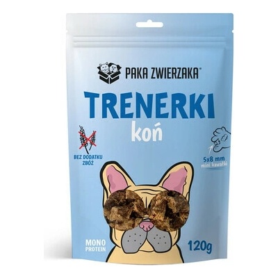 PAKA ZWIERZAKA Tréneri s konským mäsom 120 g