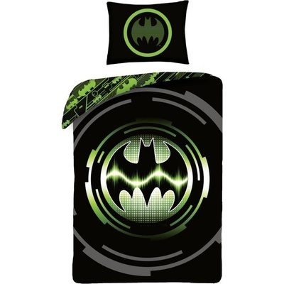 Halantex Obliečky Batman green Bavlna 140x200 70x90