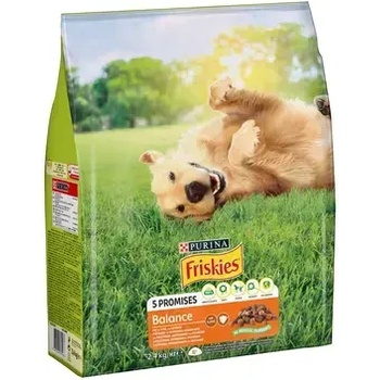 Purina Friskies Balance с пиле и зеленчуци - суха храна за зрели кучета 10кг
