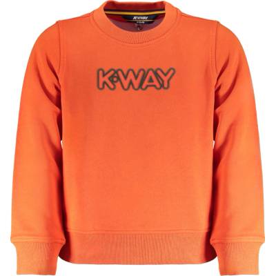 K-Way mikina pre deti oranžová