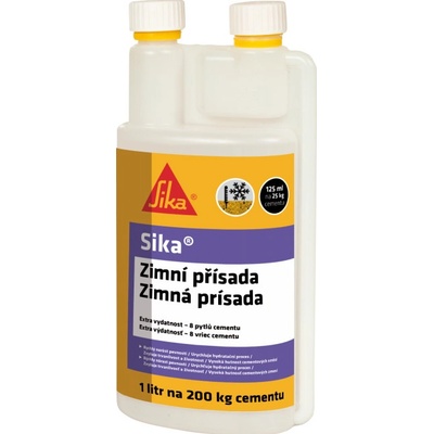 Sika Zimní přísada = superplastifikátor 1l – Zbozi.Blesk.cz