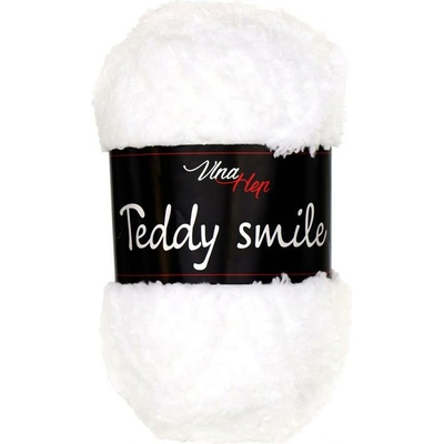 Vlna - Hep příze Teddy smile 4002 bílá