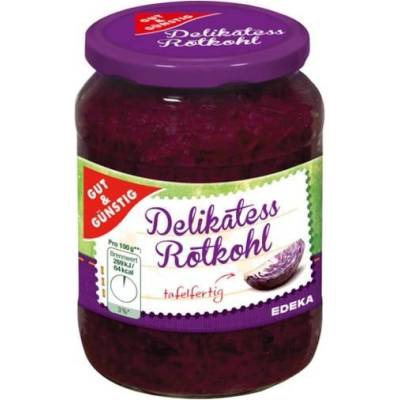 G&G Delikatess Rotkohl 680 g