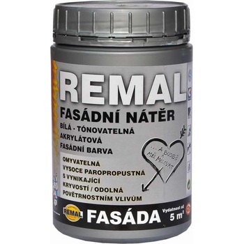Barvy a laky Hostivař REMAL fasáda 15kg