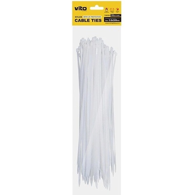 Кабелни превръзки 3.6/300 черни - vito (7100320)