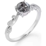 Silenti Jewelry Сребърен пръстен "Възхвала" - 5 - 49мм (15.6мм диам. )