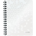 Leitz Спирална тетрадка на каре LEITZ Wow A/5 80 страници бяла 46410001 (46410001)