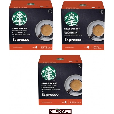 Starbucks Nescafé Dolce Gusto COLOMBIA Espresso 36 ks