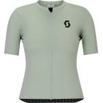 Scott Дамска фланелка с къс ръкав за колоездене Scott Women's Jersey Ultd S/S Cycling jersey - Spray Grey (156-2864-0214)
