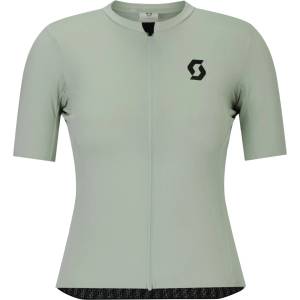 Scott Дамска фланелка с къс ръкав за колоездене Scott Women's Jersey Ultd S/S Cycling jersey - Spray Grey (156-2864-0214)