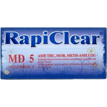 RapiClear MD 5 IVD test drogový na samodiagnostiku