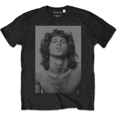 The Doors tričko Jim Beads Boyfriend čierne